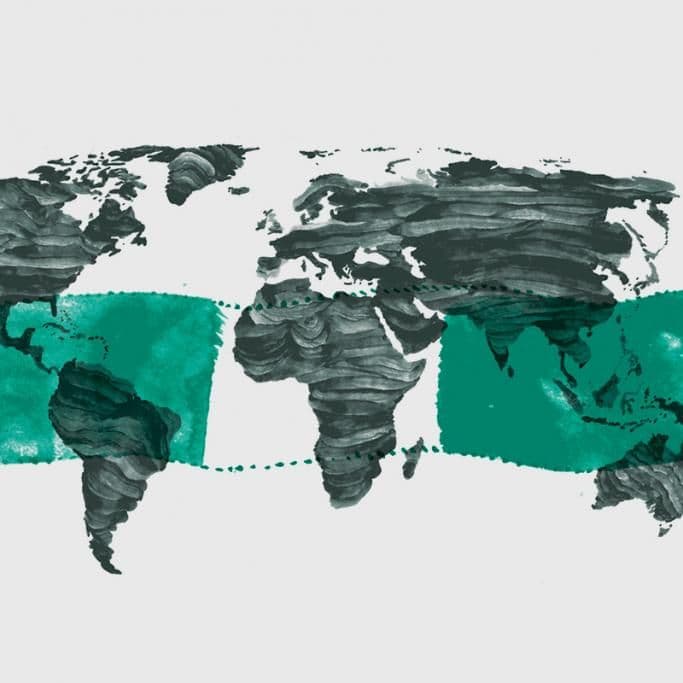 Origem América Latina e Ásia - Pacífico